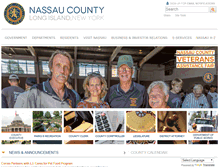 Tablet Screenshot of nassaucountyny.gov